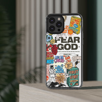 Faith-Inspired Clear Phone Case