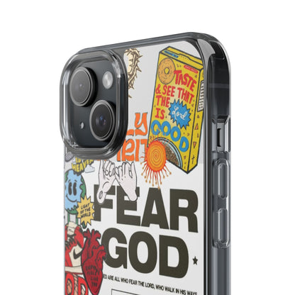 Faith-Inspired Clear Phone Case