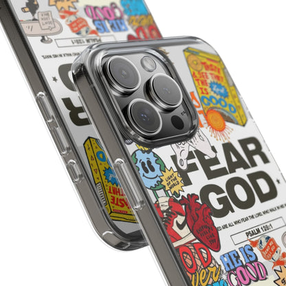 Faith-Inspired Clear Phone Case