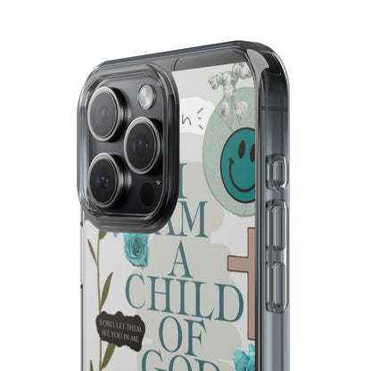 Faith-Inspired Clear Phone Case