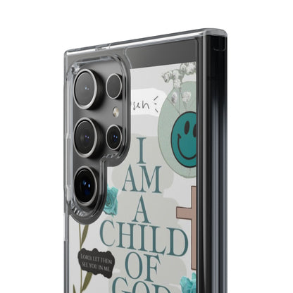 Faith-Inspired Clear Phone Case