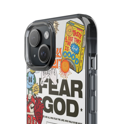 Faith-Inspired Clear Phone Case