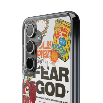 Faith-Inspired Clear Phone Case