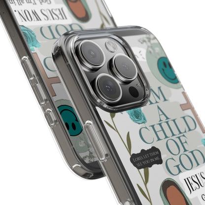 Faith-Inspired Clear Phone Case