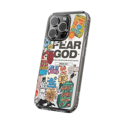Faith-Inspired Clear Phone Case