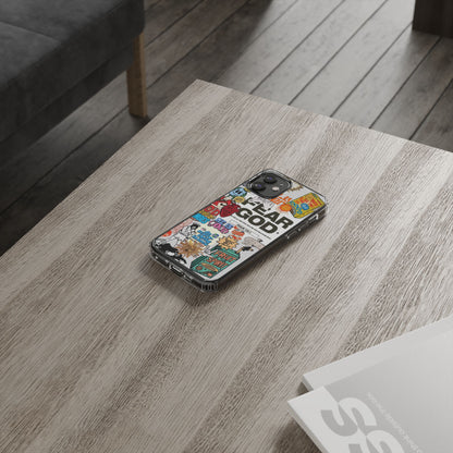 Faith-Inspired Clear Phone Case