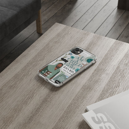 Faith-Inspired Clear Phone Case