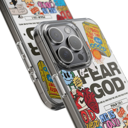 Faith-Inspired Clear Phone Case