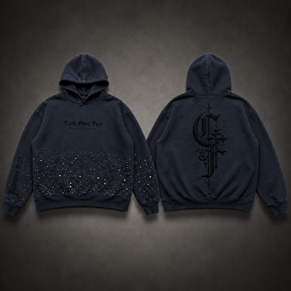 Faith Over Fear Pearl Hoodie