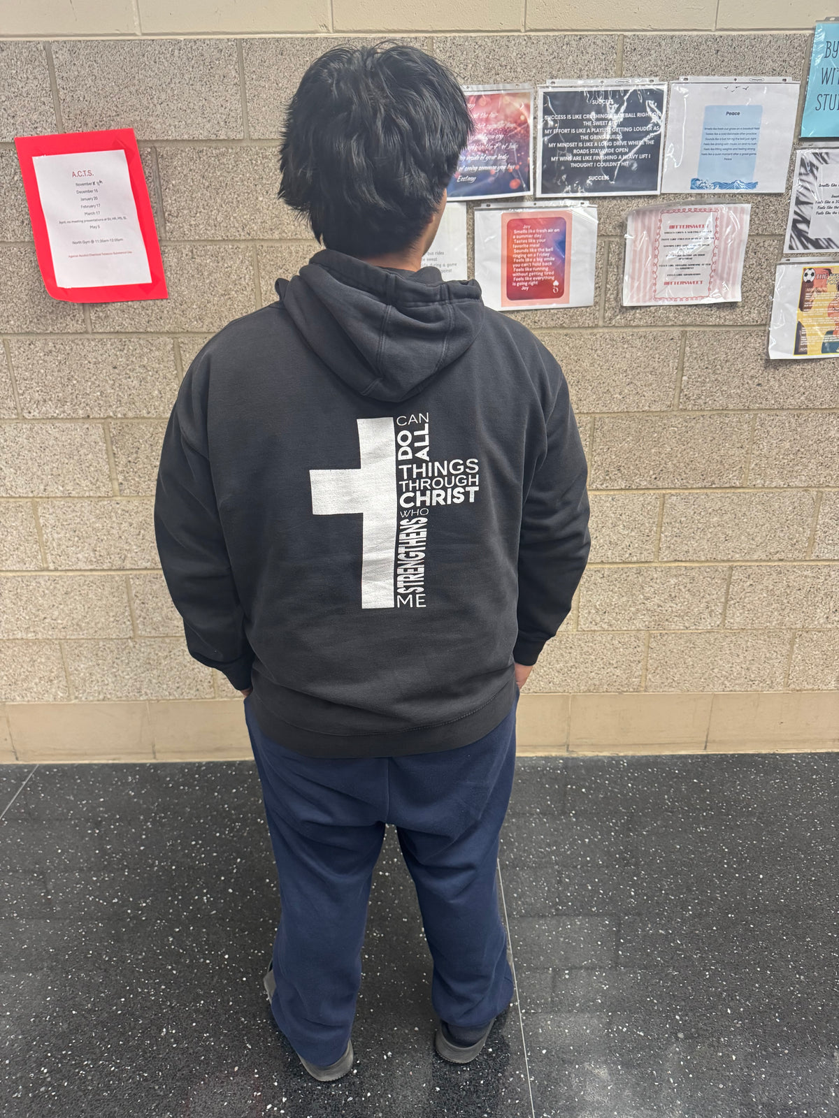 Philippians 4:13 Unisex Christian Hoodie