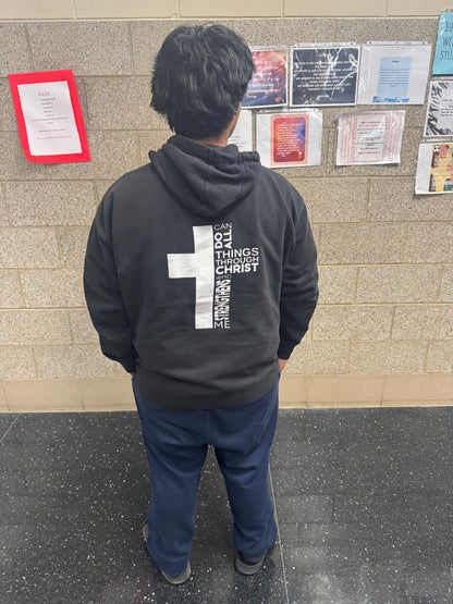Philippians 4:13 Unisex Christian Hoodie