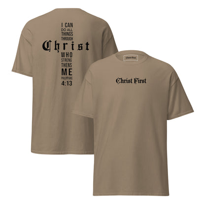 Unisex classic tee - Christ First