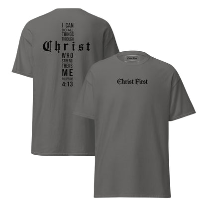 Unisex classic tee - Christ First