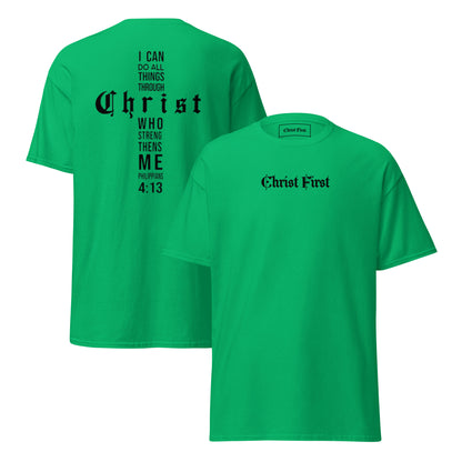 Unisex classic tee - Christ First