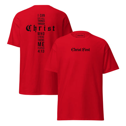 Unisex classic tee - Christ First
