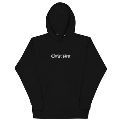 Unisex Hoodie - Christ First